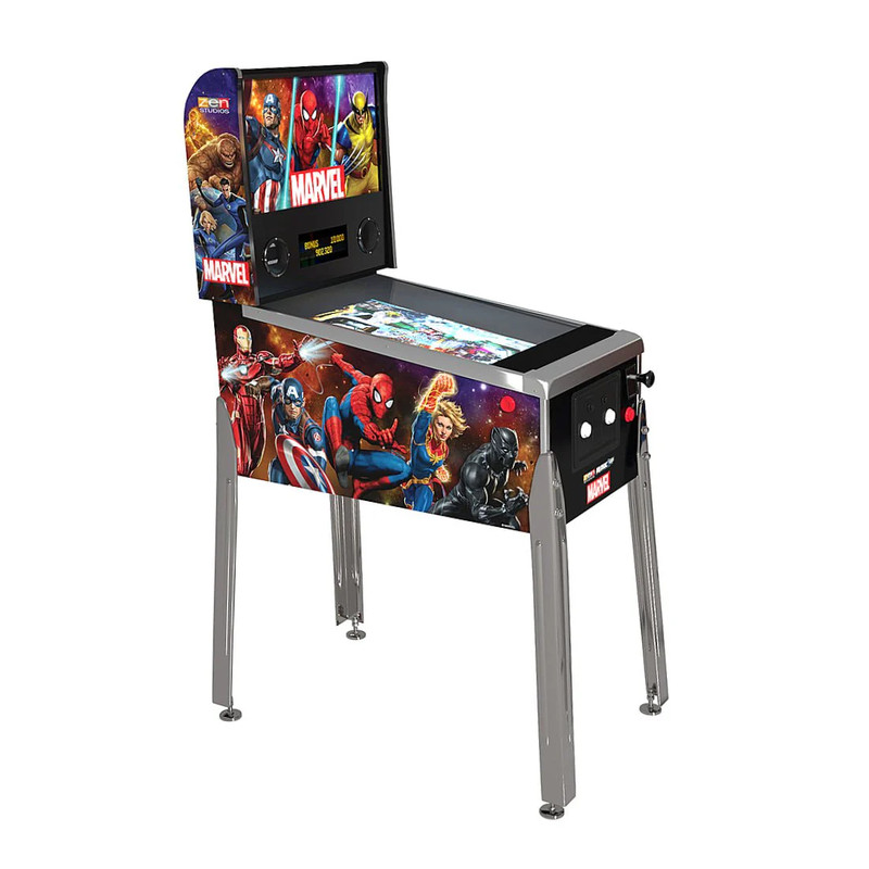 Arcade1Up Marvel Pinball Arcade Machine - جهاز ألعاب